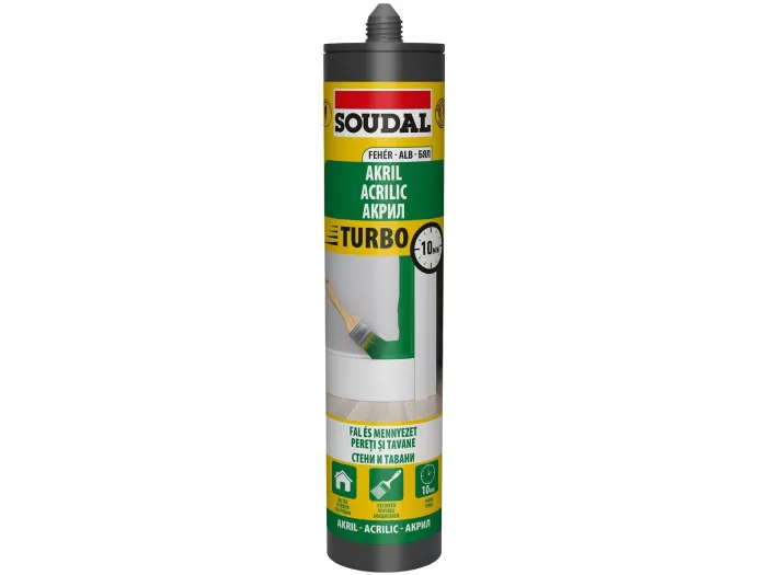 Mastic acrilic Turbo Alb 280ml